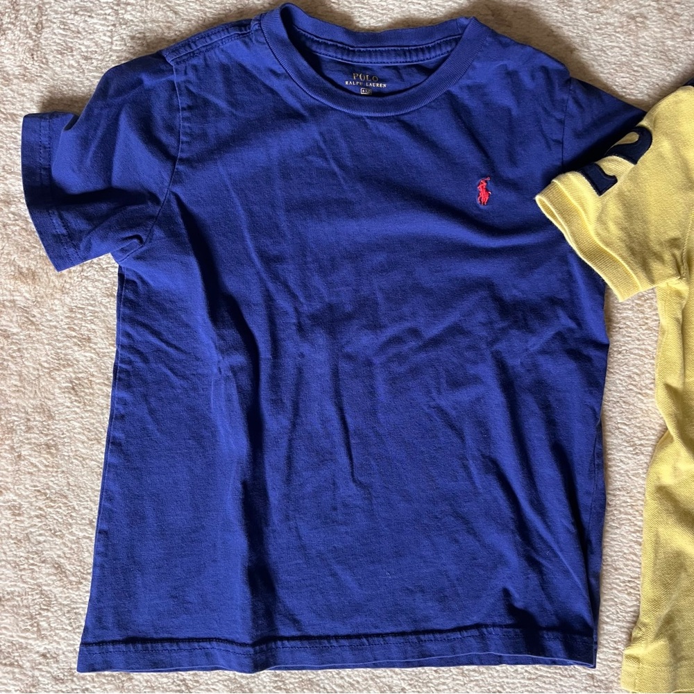 COPY - Polo Ralph Lauren Kids set of shorts  and T-Shirts (size 6) - Picture 4 of 8